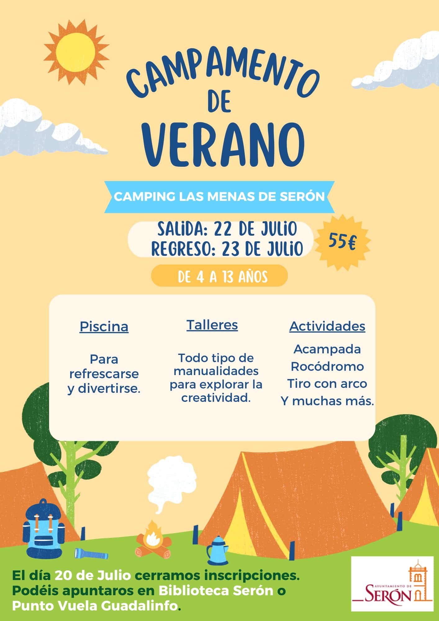 CAMPAMENTO DE VERANO
