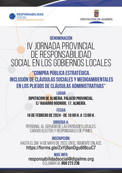 IV Jornada de Responsabilidad Social en las CC.LL.