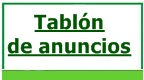 Tablón de Anuncios